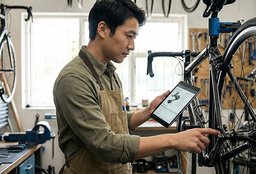 自転車小売店専用 クラウドPOSレジシステム